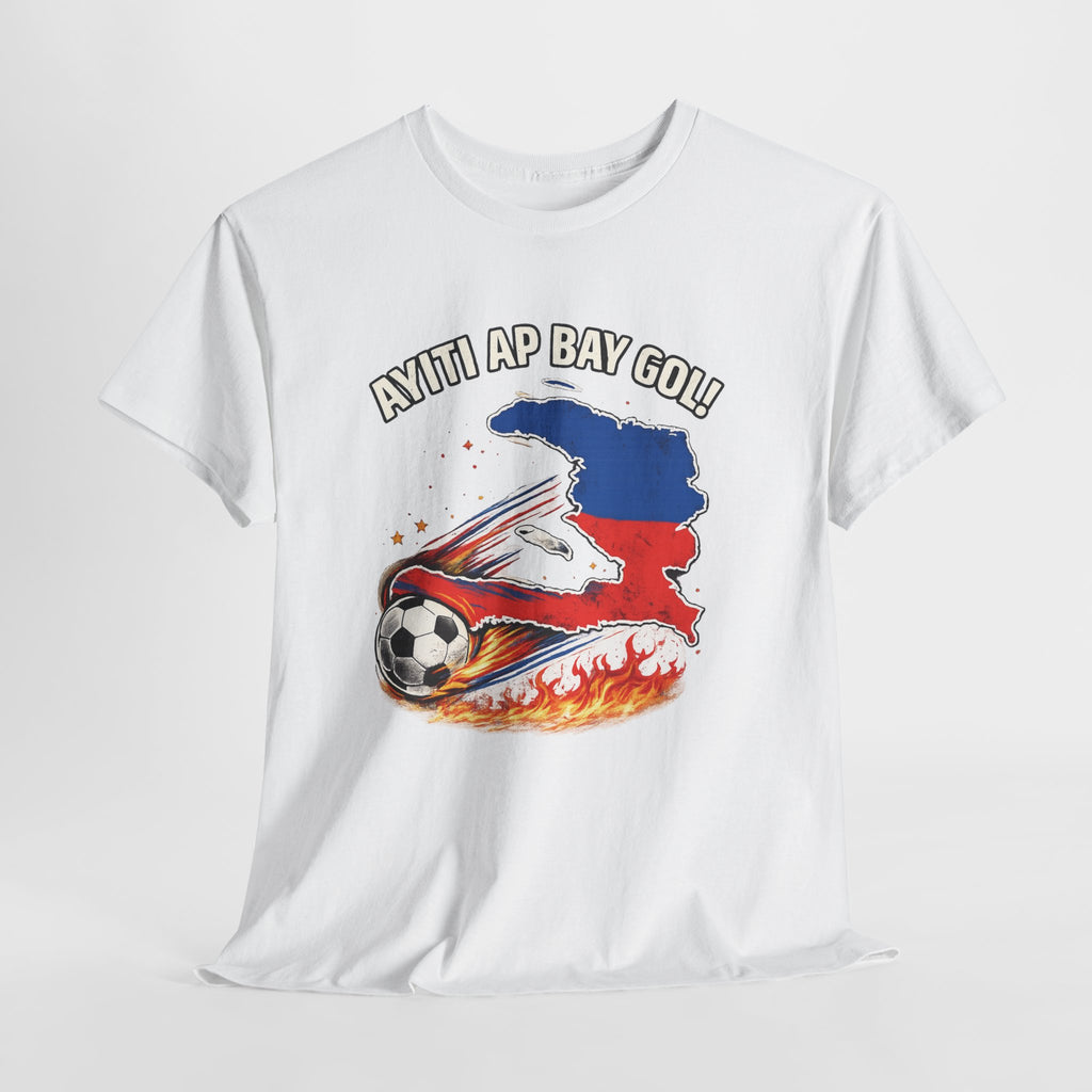 Ayiti Ap Bay Gol! Pride T-Shirt - White