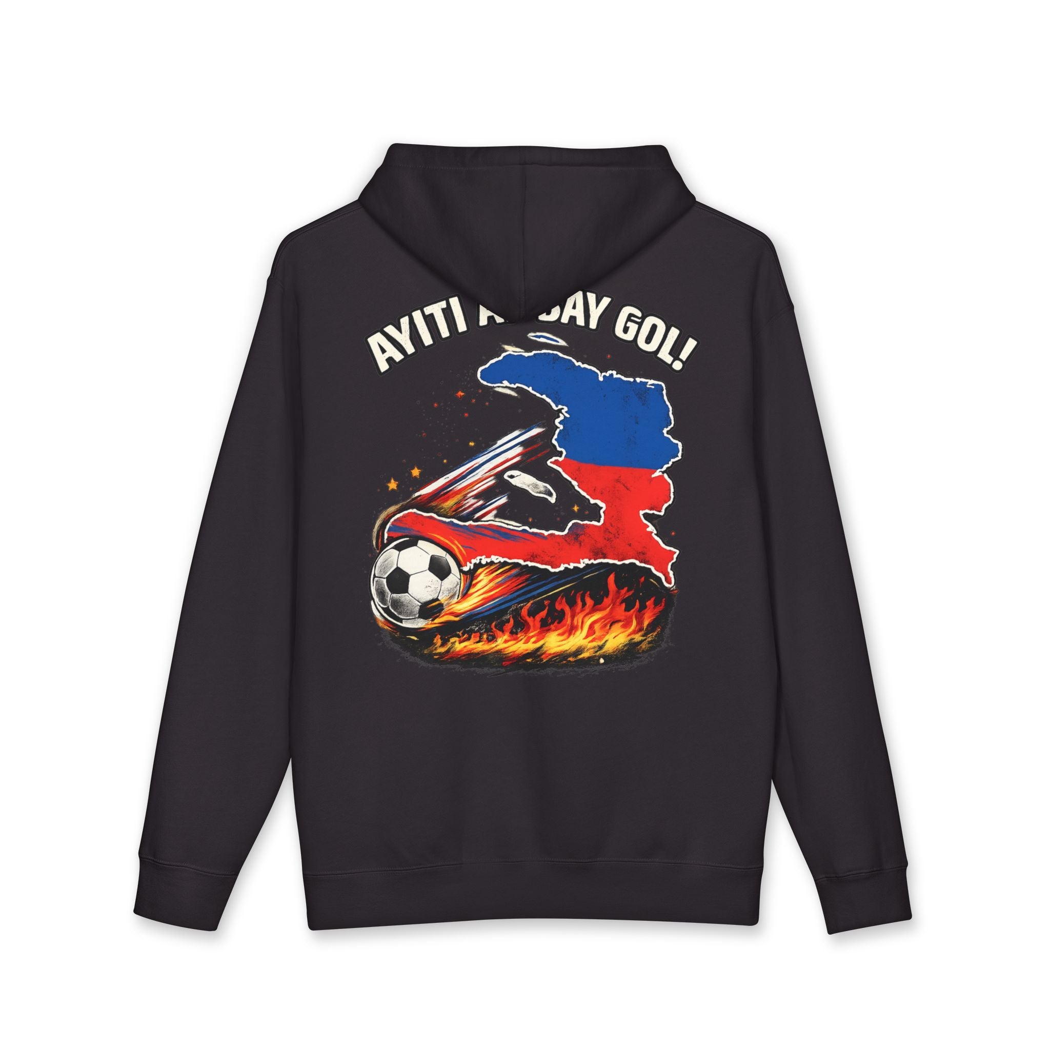 Ayiti Ap Bay Gol! Pride Hoodie - Black