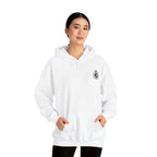 Hoodie — Ayiti Ay Gay Go! Haitian Flag Soccer Flames Hooded Sweatshirt