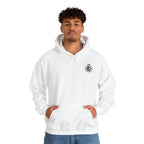 Hoodie — Ayiti Ay Gay Go! Haitian Flag Soccer Flames Hooded Sweatshirt