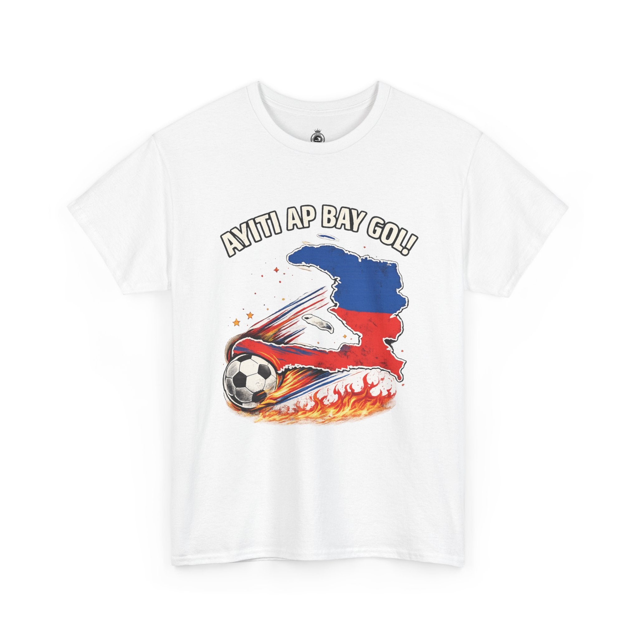Ayiti Ap Bay Gol! Pride T-Shirt - White