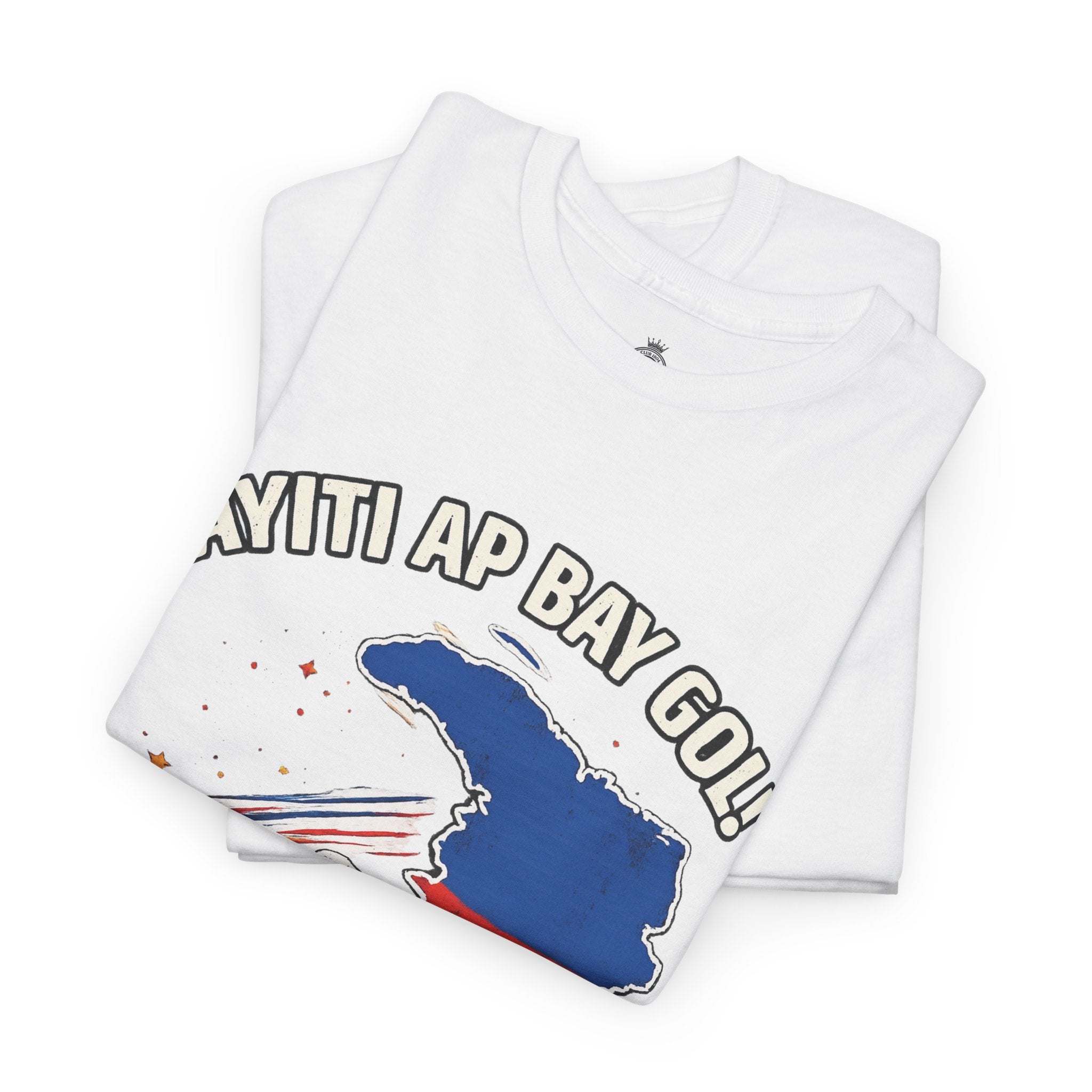 Ayiti Ap Bay Gol! Pride T-Shirt - White