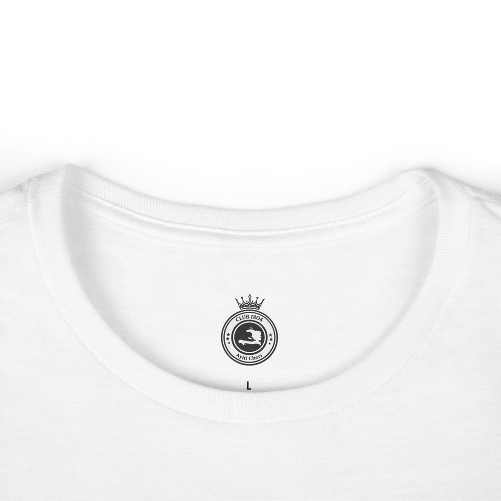 Ayiti Ap Bay Gol Women's Softstyle White Tee