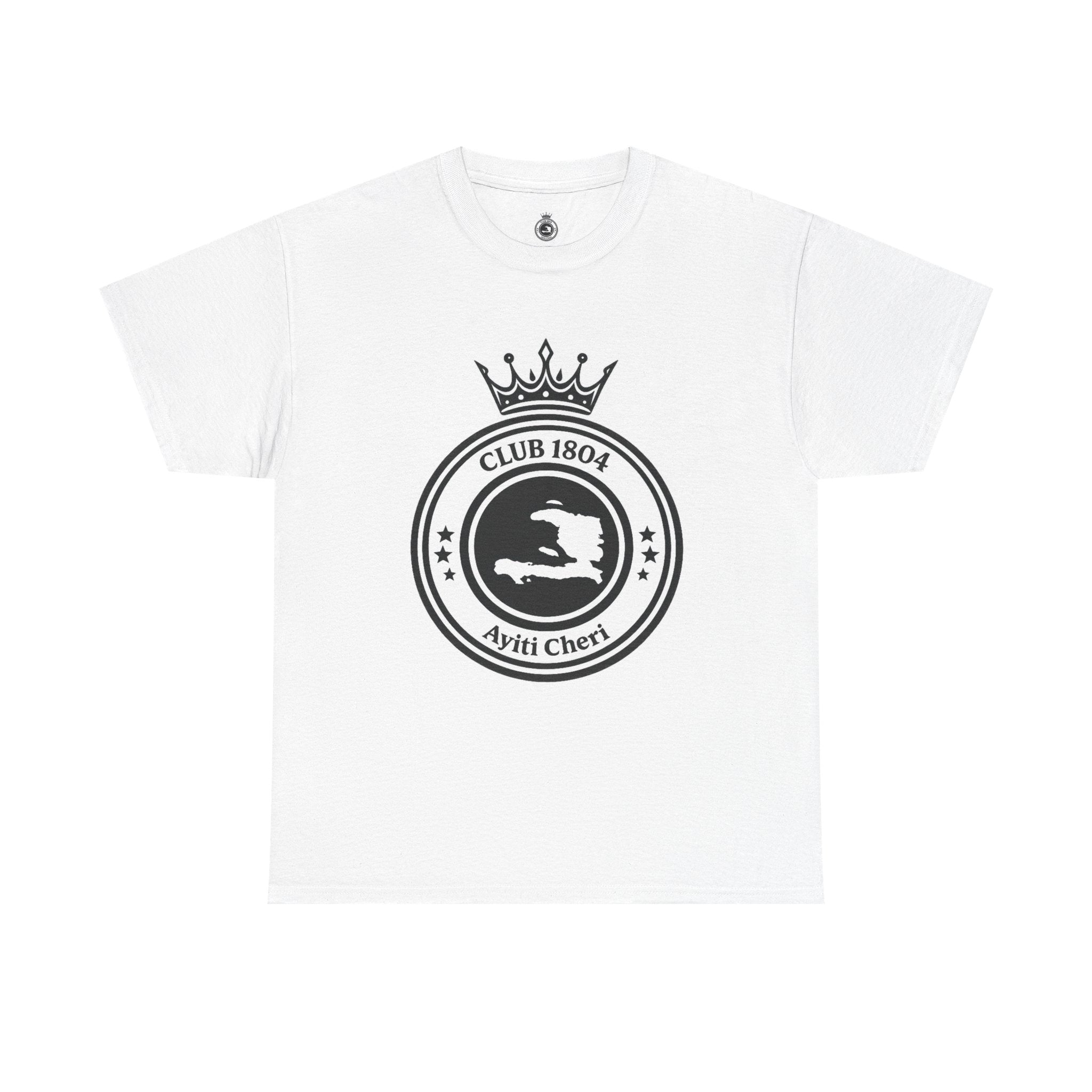 Club 1804 Crest Unisex T-Shirt - White