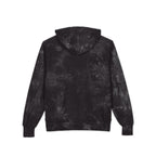 Tie-Dye Champion Hoodie — Embroidered Skull Crest