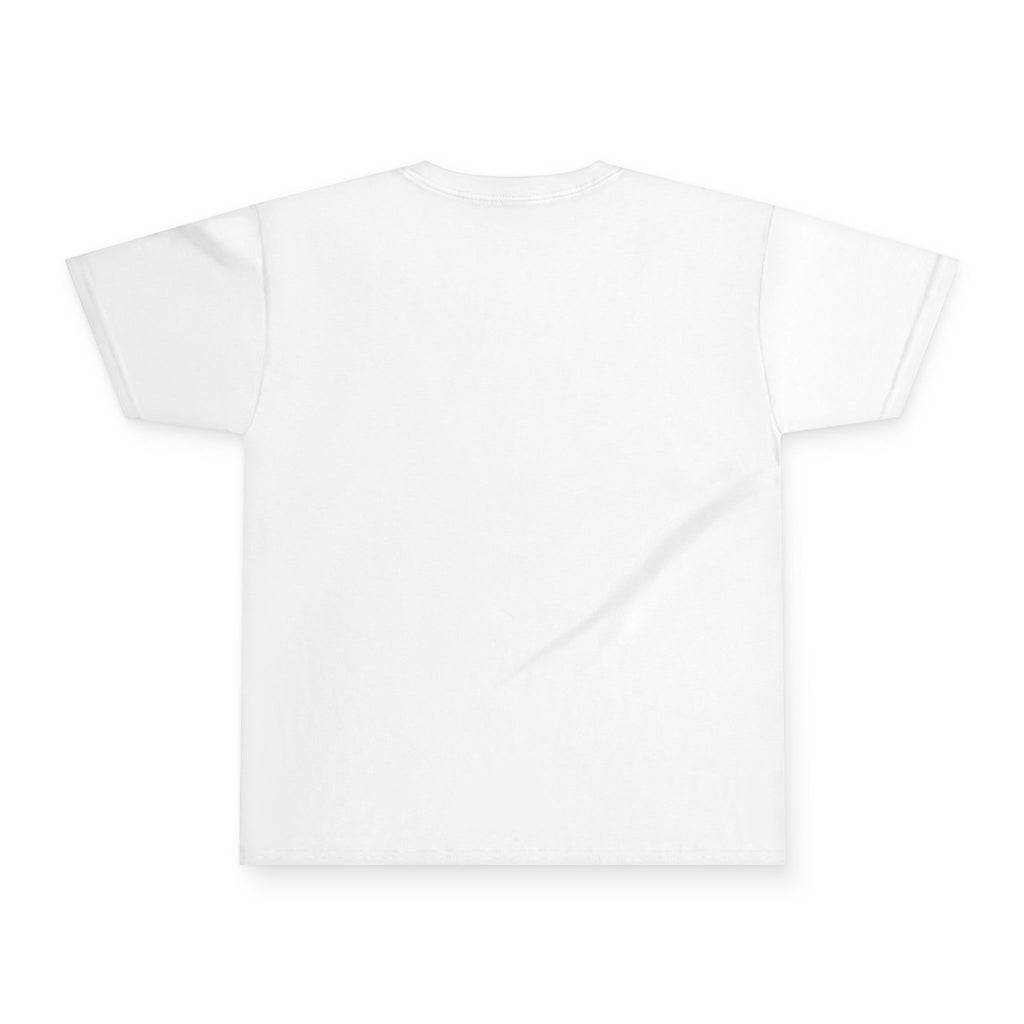 Youth Soccer T‑Shirt - 'Ayiti Ap Bay Gòl' Pride - White